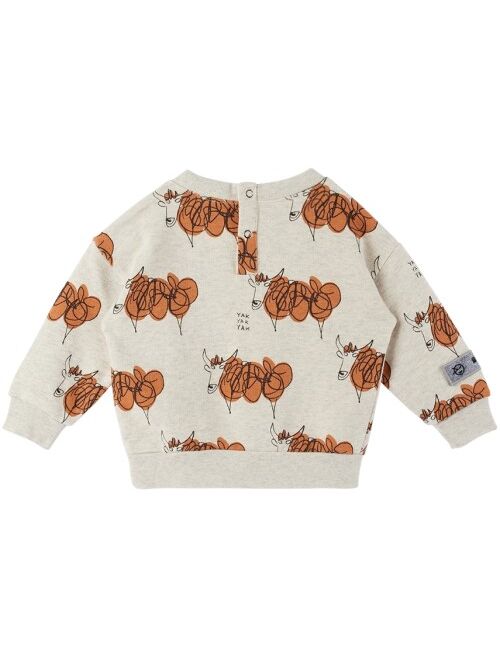 WYNKEN Baby Beige Yak Yak Yak Sweatshirt