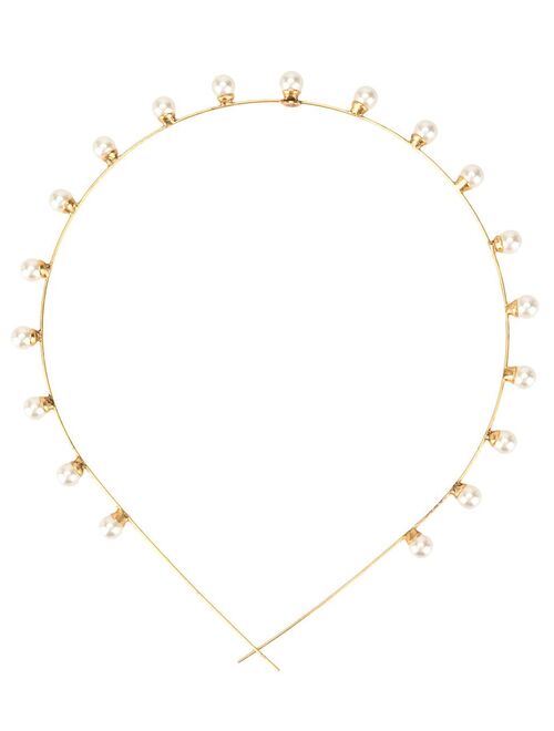 Jennifer Behr Iris pearl embellished headband