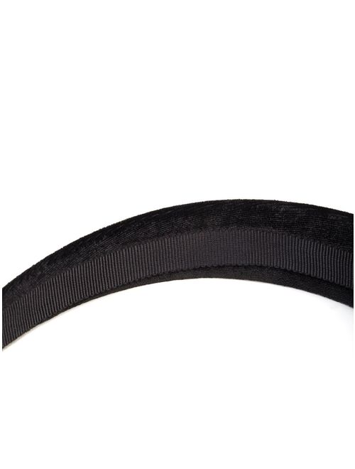 Jennifer Behr Charlize wide velvet headband