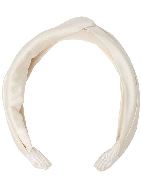 Jennifer Behr silk satin twist headband