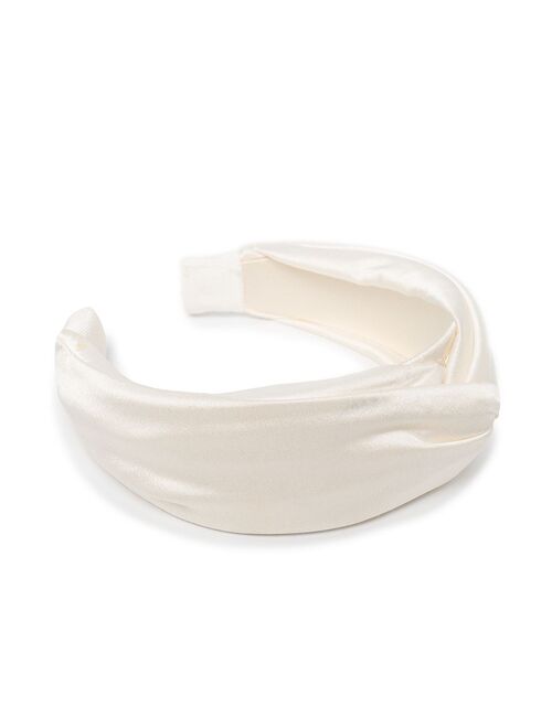 Jennifer Behr silk satin twist headband