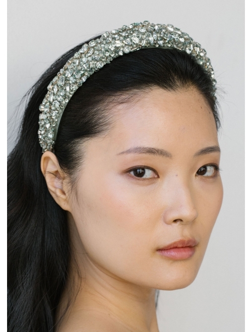 Jennifer Behr Czarina crystal-embellished headband