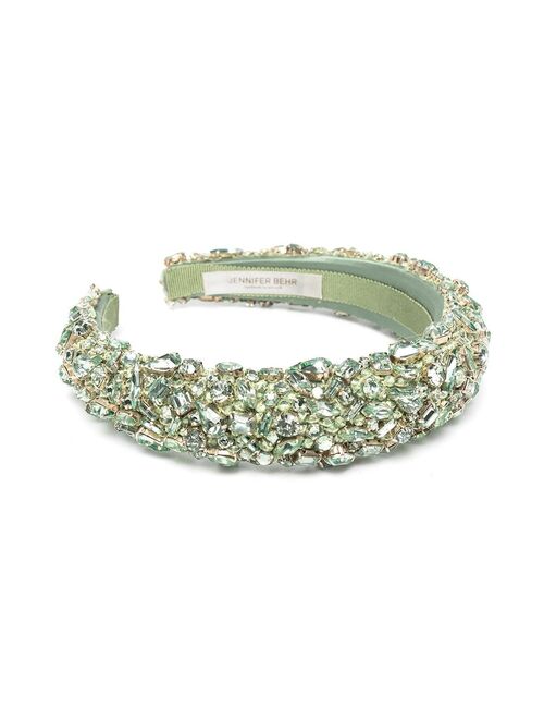 Jennifer Behr Czarina crystal-embellished headband