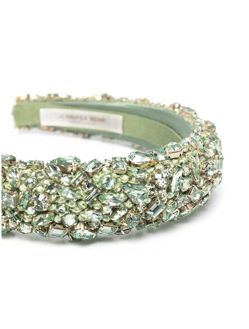 Jennifer Behr Czarina crystal-embellished headband