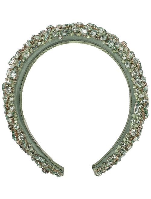 Jennifer Behr Czarina crystal-embellished headband