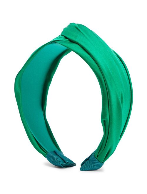 Jennifer Behr Twist satin headband