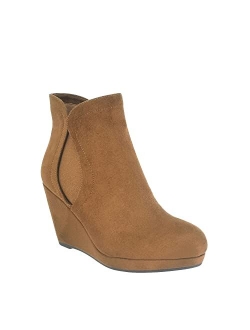 Impo Tadich Women's Wedge Ankle Boots