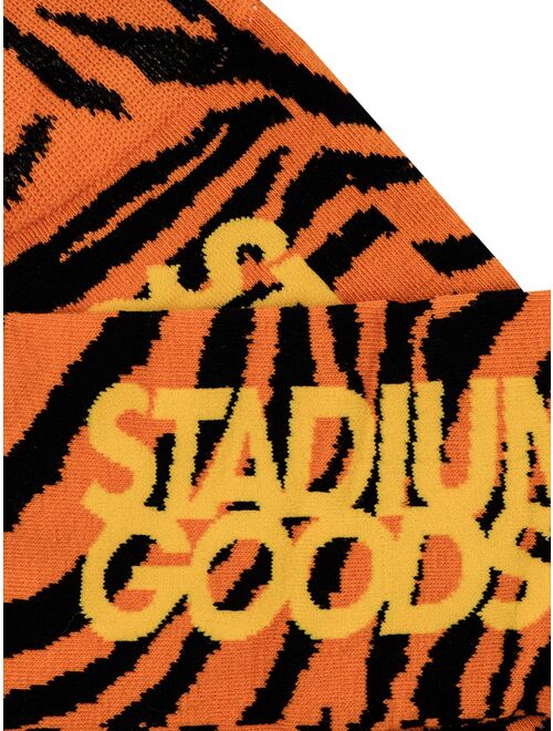 STADIUM GOODS tiger-pattern socks