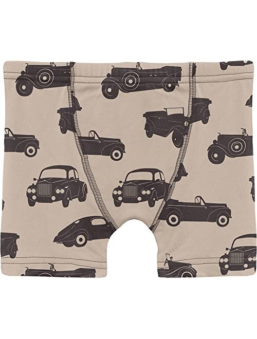 Kickee Pants Kids Print Boxer Briefs Set 3-Pack (Big Kids)