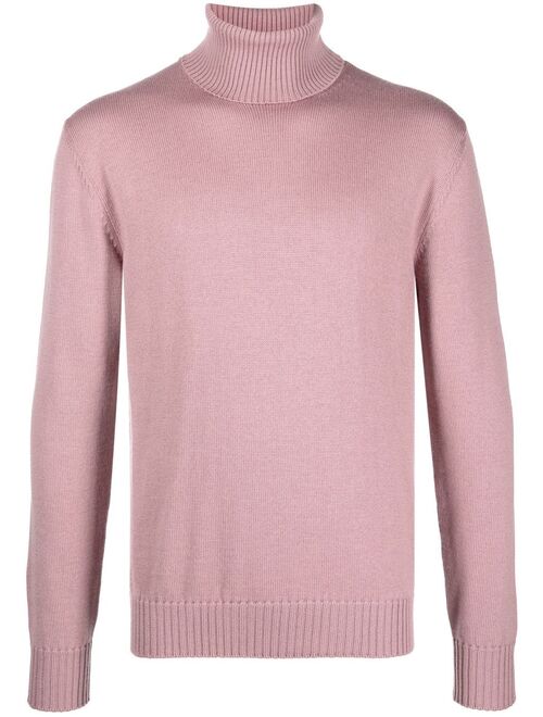 Ballantyne roll-neck wool jumper