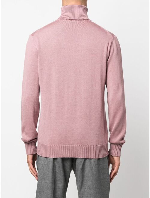 Ballantyne roll-neck wool jumper