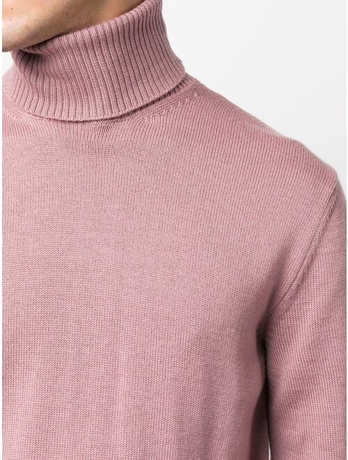 Ballantyne roll-neck wool jumper