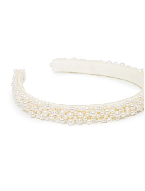 Jennifer Behr Bria pearl-embellished headband