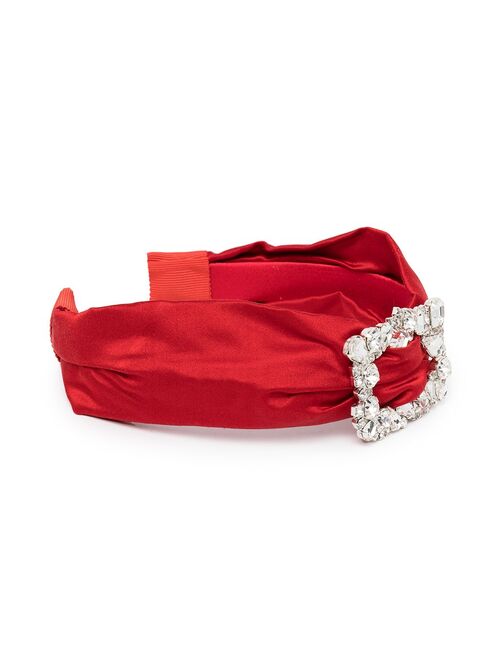 Jennifer Behr Elise buckle-detail headband