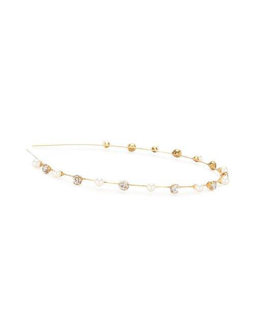 Jennifer Behr Ines crystal-embellished headband