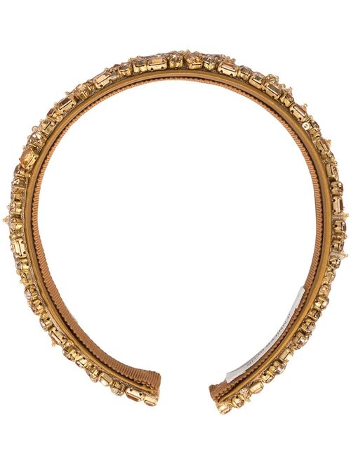 Jennifer Behr Earla crystal-embellished headband