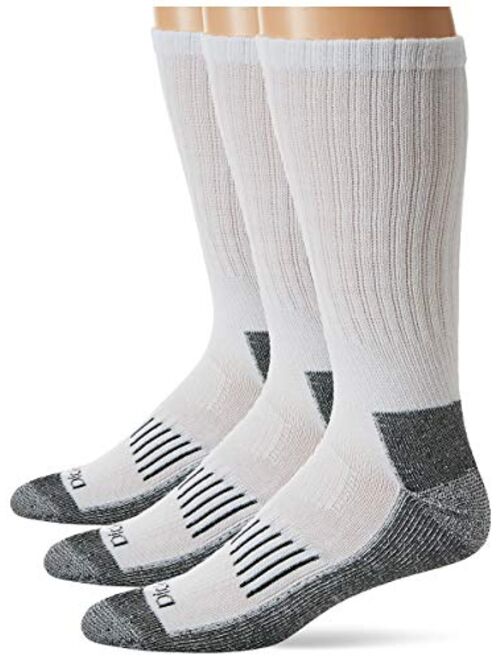 Dickies Men's Heavyweight Cushion Compression Work Crew Socks (3 & 6 Pairs)