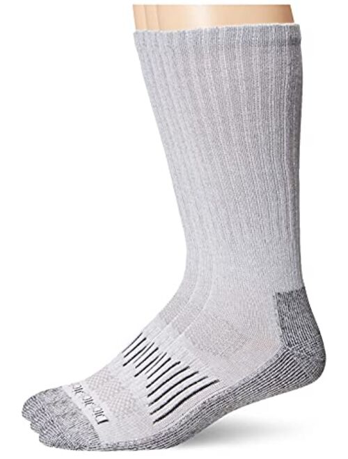 Dickies Men's Heavyweight Cushion Compression Work Crew Socks (3 & 6 Pairs)