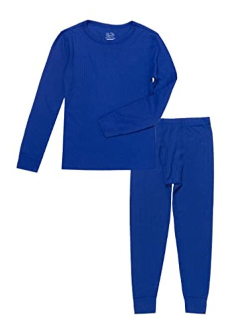 Fruit of the Loom boys Mini Waffle Thermal Underwear Set