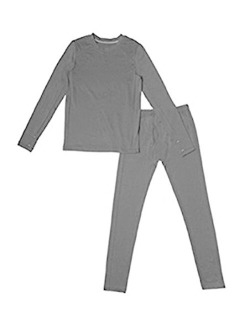 Climatesmart Boys Warm Baselayer Top & Bottoms 2 Piece Thermal Set Long Sleeve Shirt and Pants