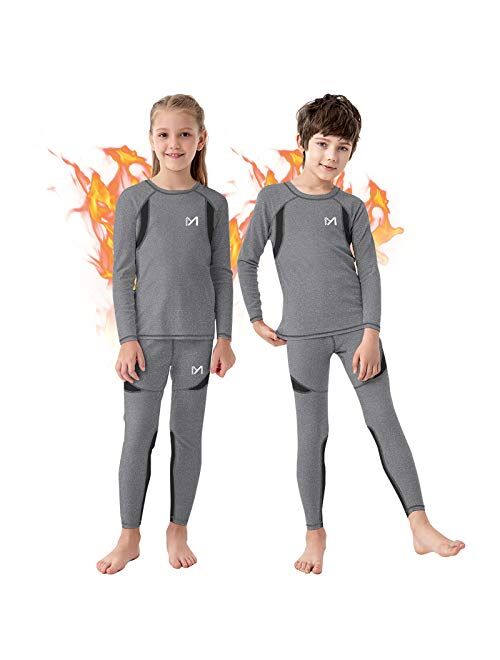 MEETYOO unisex-child Boys and Girls Thermal Underwear Set