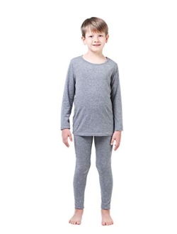 Better4Babies Modal Cotton Thermal Long Underwear Set Breathing Base Layer Long John Pajama for Boy Girl Toddler