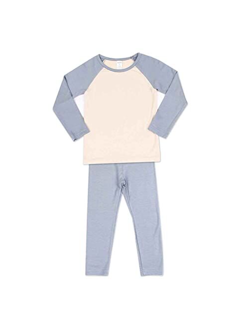 Better4Babies Modal Cotton Thermal Long Underwear Set Breathing Base Layer Long John Pajama for Boy Girl Toddler