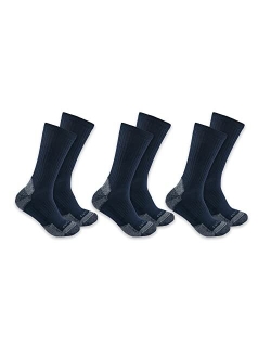 mens Midweight Cotton Blend Sock 3 Pack