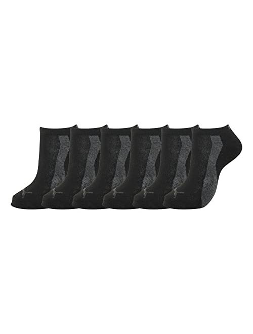 PUMA mens 6 Pack Low Cut Socks