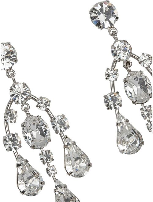 Jennifer Behr Staci crystal-embellished chandelier earrings