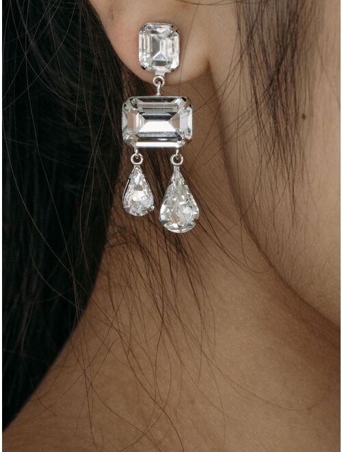 Jennifer Behr Lucille crystal drop earrings