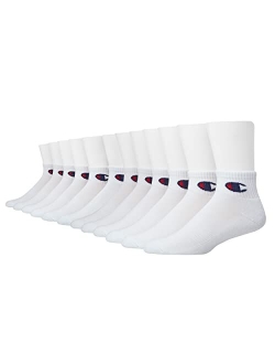 Mens Socks, Ankle Socks, Cushioned Athletic Socks, 6 and 12 Pairs Pack