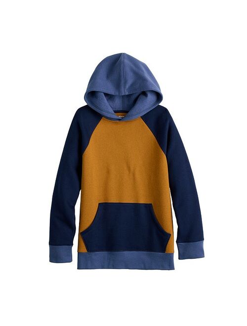 Kids 8-20 Sonoma Goods For Life Supersoft Colorblock Hoodie in Regular & Husky