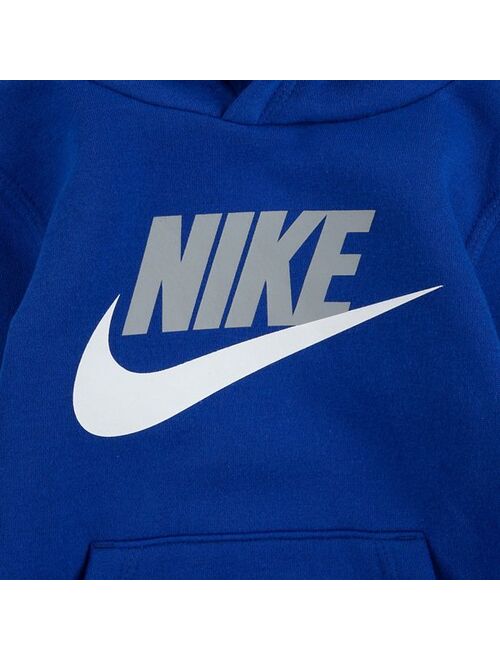 Toddler Boy Nike Logo Fleece Pullover Hoodie