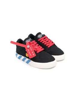 Off-White Kids Diag-stripe low-top sneakers