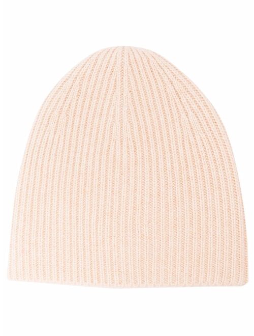 TOTEME ribbed-knit cashmere beanie