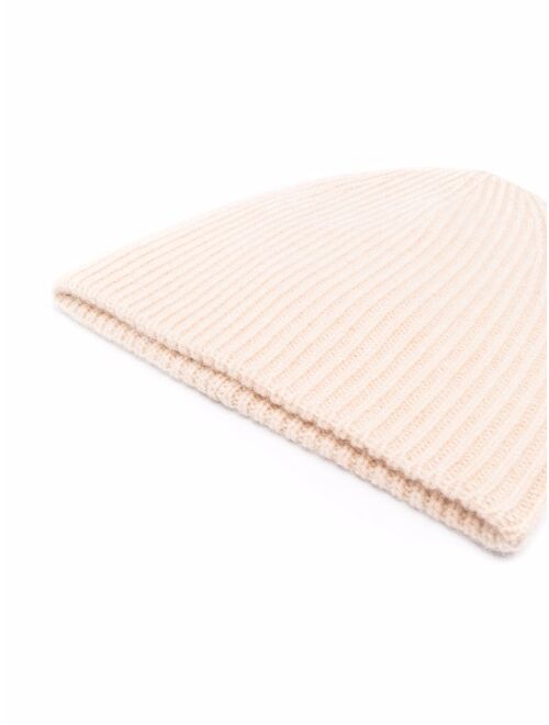 TOTEME ribbed-knit cashmere beanie