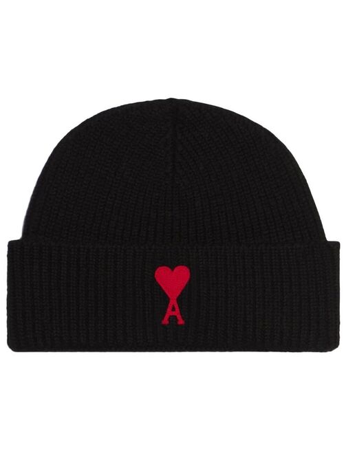 AMI Paris Ami de Coeur wool beanie