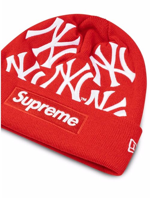 Supreme x New York Yankees x New Era Box Logo beanie "FW21"