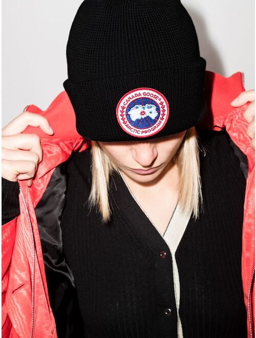 Canada Goose Arctic ribbed-knit beanie