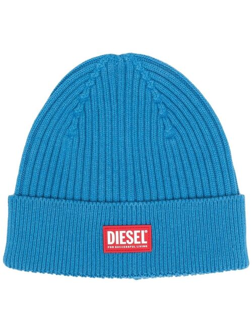 Diesel K-CODER-G ribbed beanie