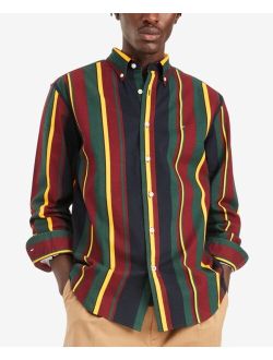 Men's Ross Stripe Long Sleeve Classic-fit Polo