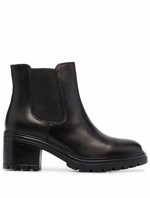 Geox heeled Chelsea boots