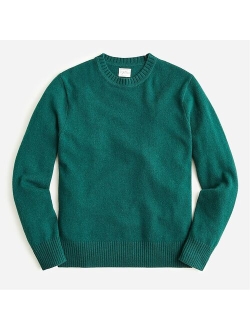 Rugged merino wool crewneck sweater