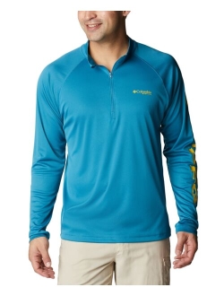 Men's Terminal Tackle Half Zip T-Shirt