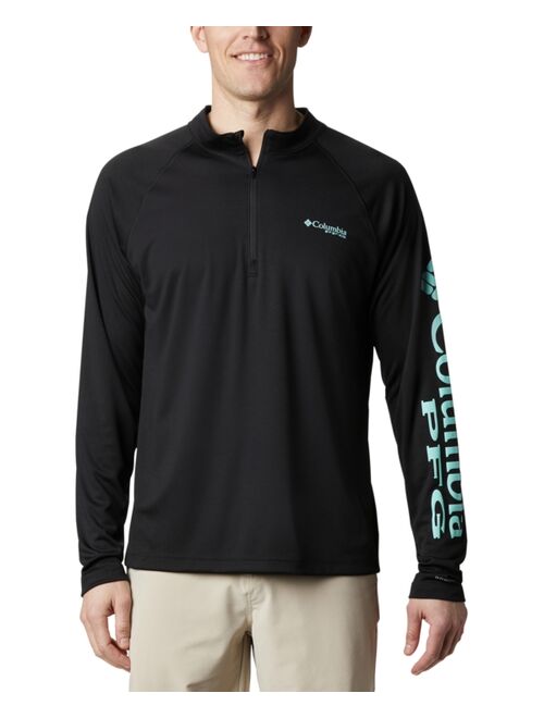 Columbia Men's Terminal Tackle Half Zip T-Shirt