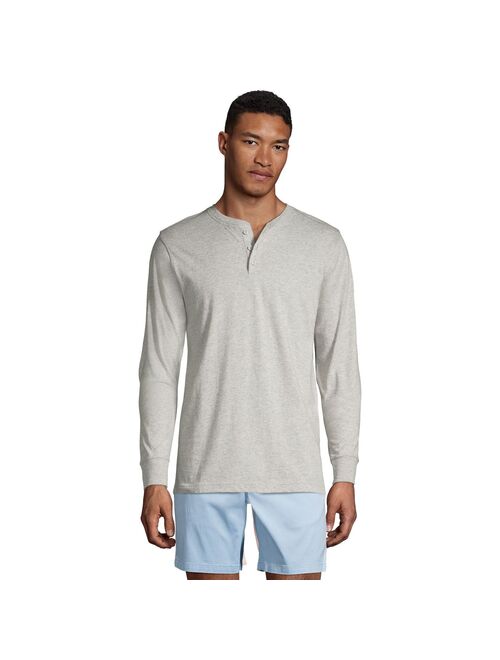 Big & Tall Lands' End Super-T Henley