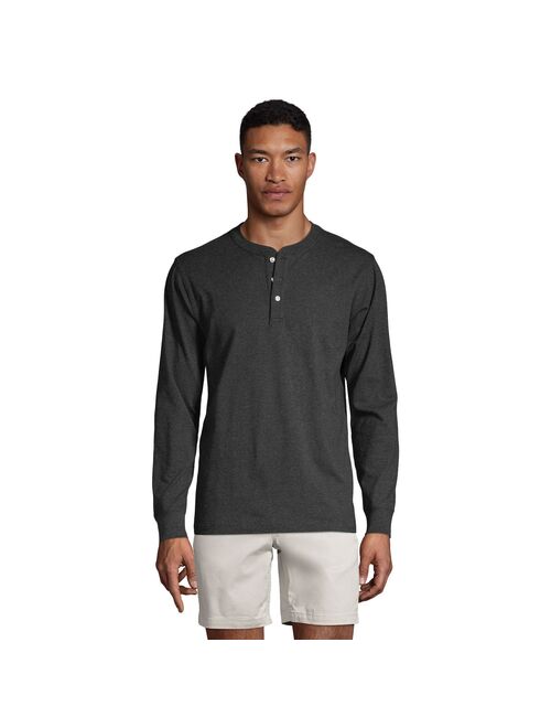 Big & Tall Lands' End Super-T Henley