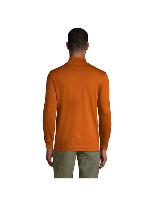 Big & Tall Lands' End Super Soft Supima Mock Turtleneck