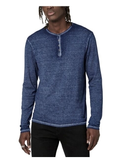 Men's Faded Kaduk Henley Long Sleeve T-Shirt